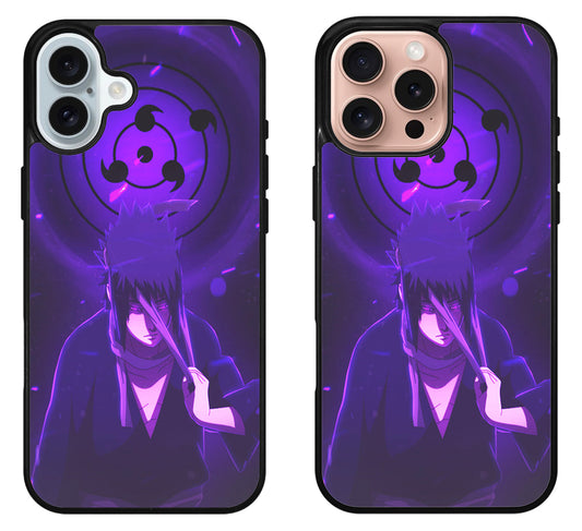 Sasuke Uciha Purple iPhone 16 | 16 Plus | 16 Pro | 16 Pro Max Case