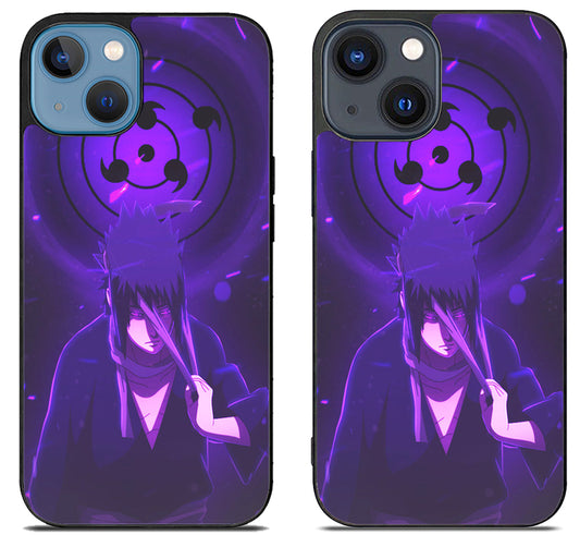 Sasuke Uciha Purple iPhone 15 | iPhone 15 Plus Case