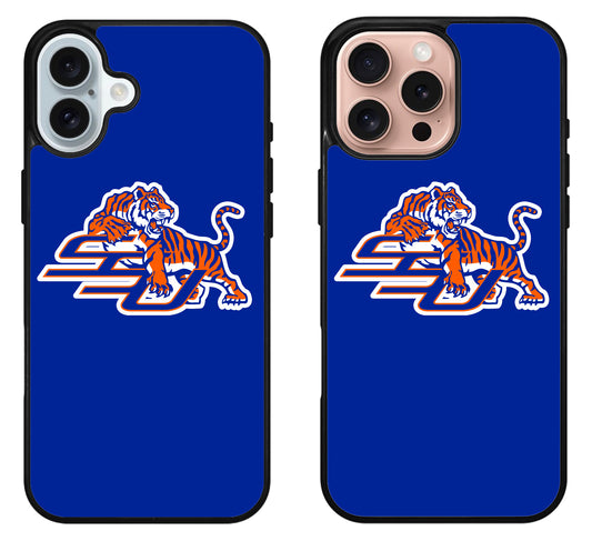 Savannah State Tigers Cover iPhone 16 | 16 Plus | 16 Pro | 16 Pro Max Case