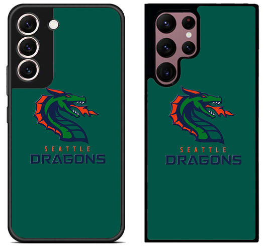 Seattle Dragons XFL Cover Samsung Galaxy S22 | S22+ | S22 Ultra Case