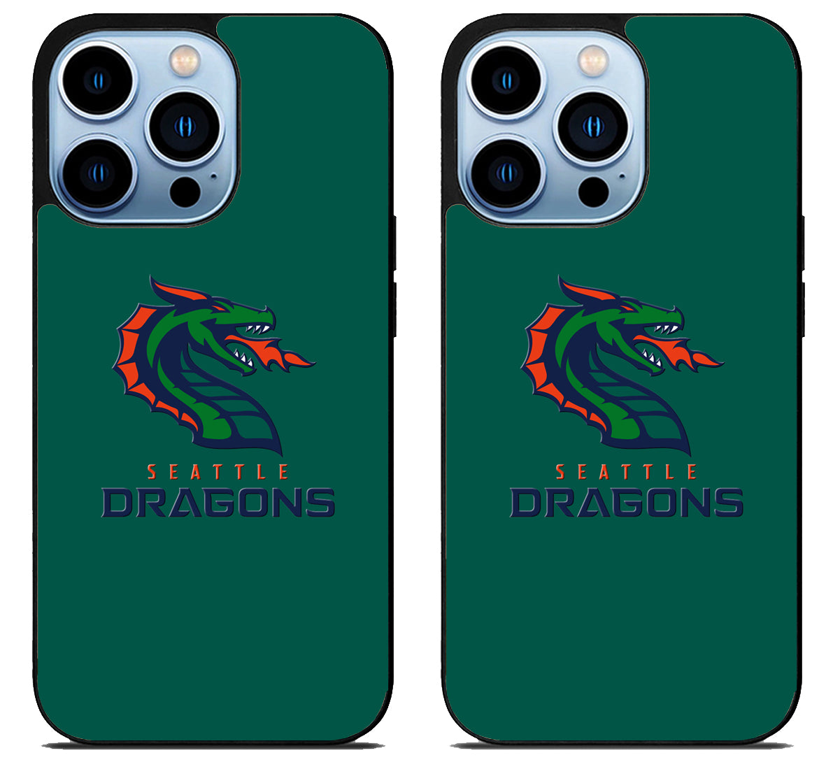 Seattle Dragons Cover iPhone 15 Pro | iPhone 15 Pro Max Case