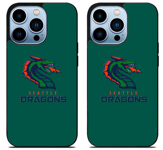 Seattle Dragons Cover iPhone 15 Pro | iPhone 15 Pro Max Case