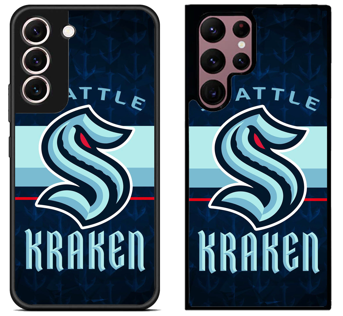 Seattle Kraken Background Samsung Galaxy S22 | S22+ | S22 Ultra Case