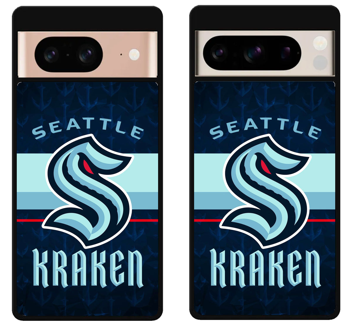 Seattle Kraken Background Google Pixel 8 | 8 Pro Case