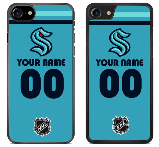 Custom Personalized Seattle Kraken NHL iPhone SE 2020 | iPhone SE 2022 Case