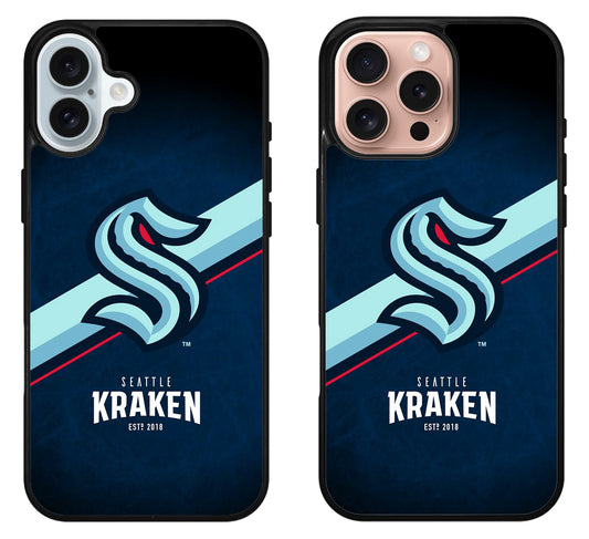 Seattle Kraken iPhone 16 | 16 Plus | 16 Pro | 16 Pro Max Case