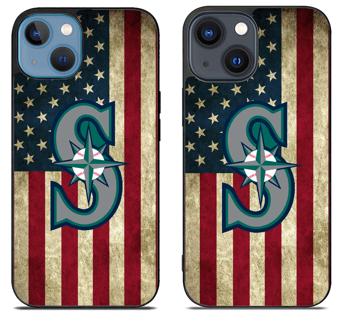 Seattle Mariners Flag iPhone 15 | iPhone 15 Plus Case