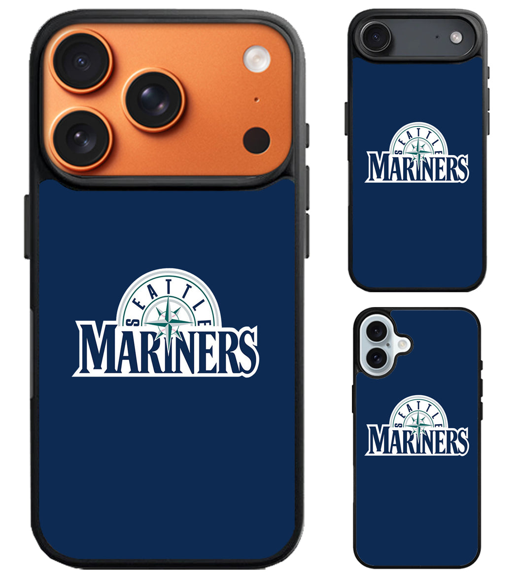 Seattle Mariners Logo iPhone Air | iPhone 17 | 17 Pro | 17 Pro Max Case