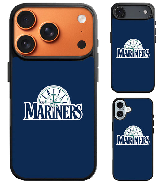 Seattle Mariners Logo iPhone Air | iPhone 17 | 17 Pro | 17 Pro Max Case