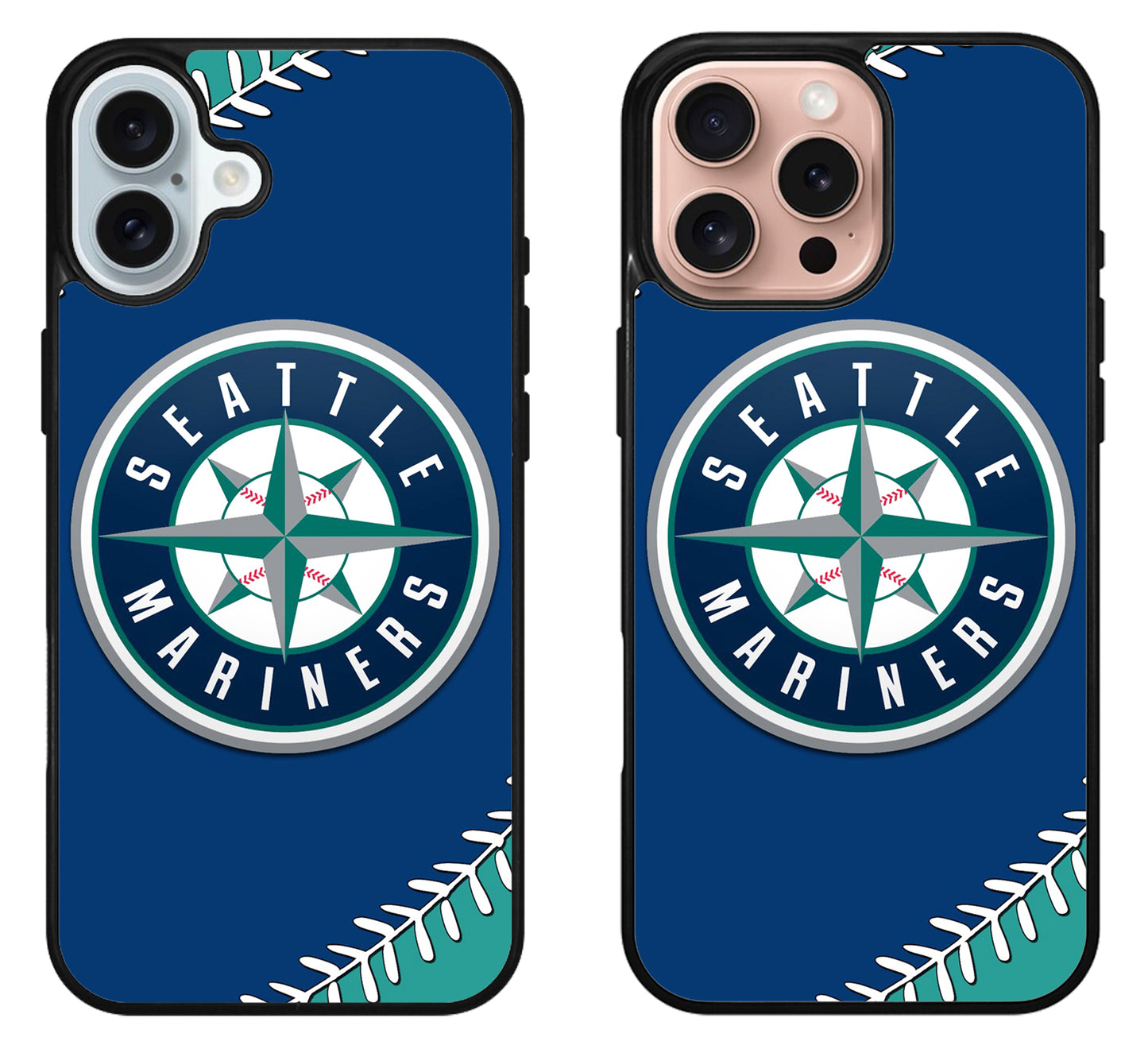 Seattle Mariners Stylish iPhone 16 | 16 Plus | 16 Pro | 16 Pro Max Case