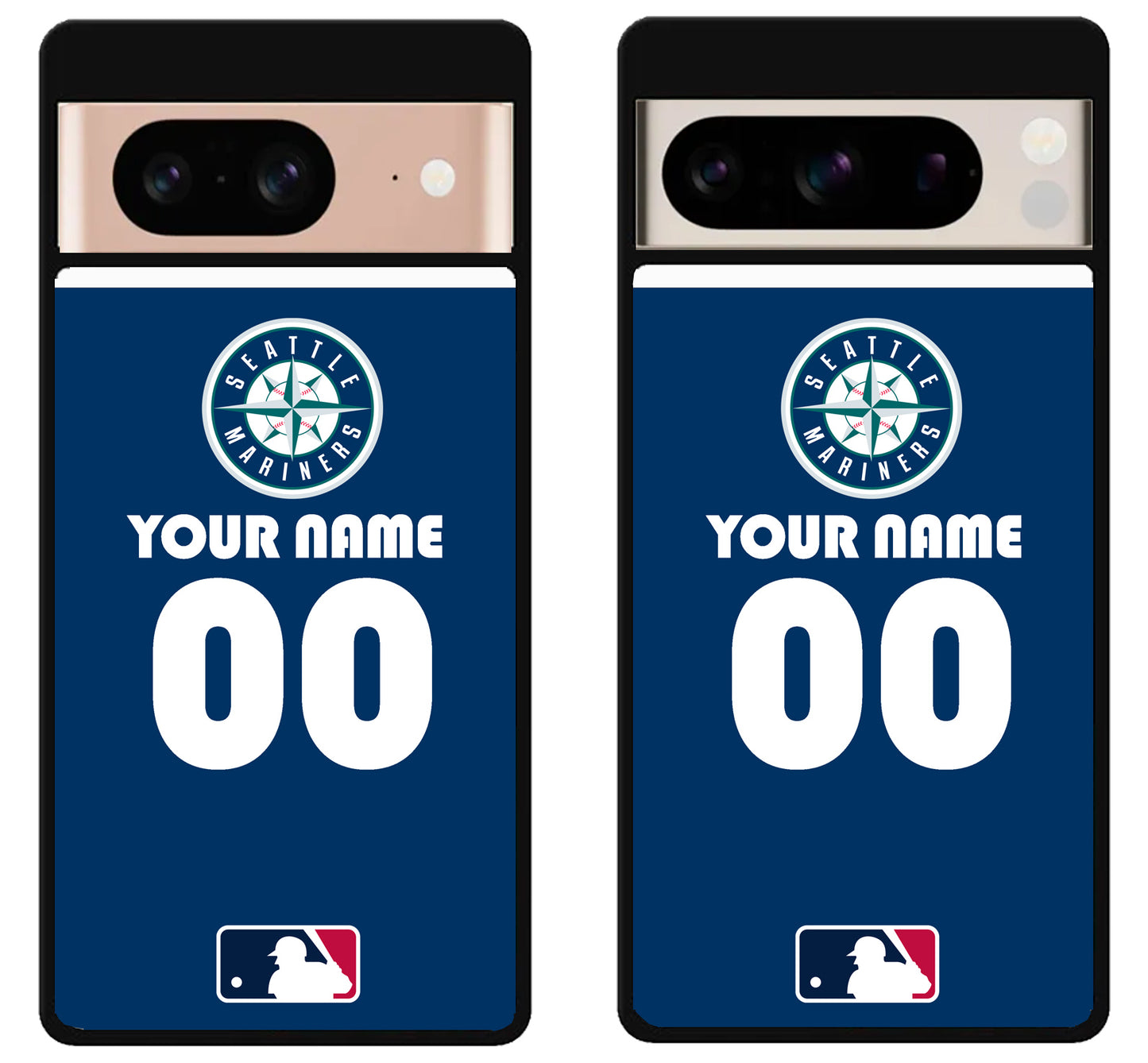 Custom Personalized Seattle Mariners MLB Google Pixel 8 | 8 Pro Case