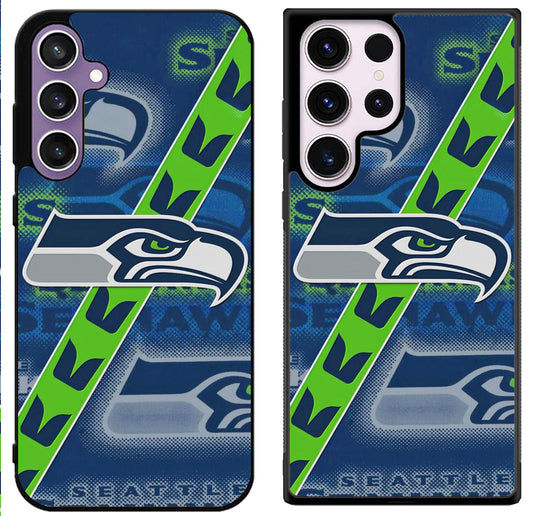 Seattle Seahawks Background Samsung Galaxy S24 | S24+ | S24 Ultra Case