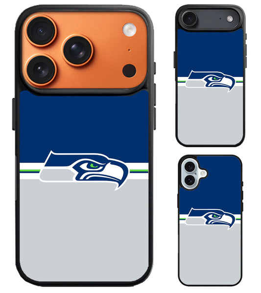 Seattle Seahawks Colorfull iPhone Air | iPhone 17 | 17 Pro | 17 Pro Max Case