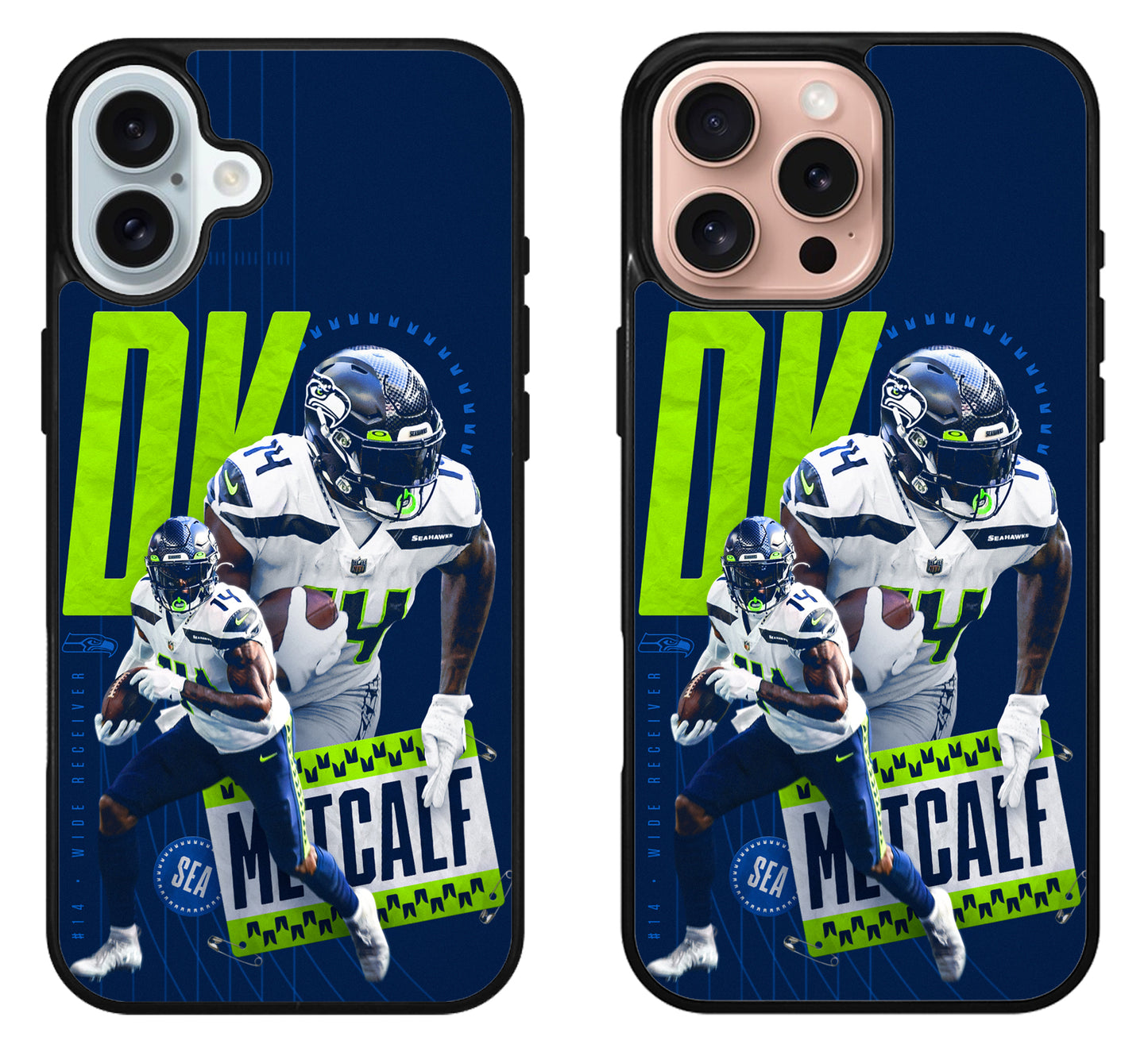 Seattle Seahawks DK Metcal Sign iPhone 16 | 16 Plus | 16 Pro | 16 Pro Max Case