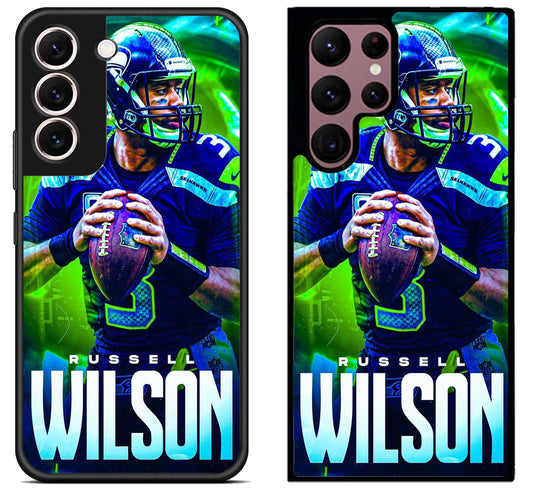 Seattle Seahawks Russell Wilson Samsung Galaxy S22 | S22+ | S22 Ultra Case