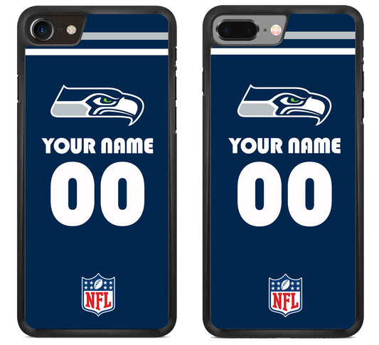 Custom Personalized Seattle Seahawks NFL iPhone 8 | 8 Plus Case