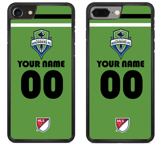 Custom Personalized Seattle Sounders MLS iPhone 8 | 8 Plus Case
