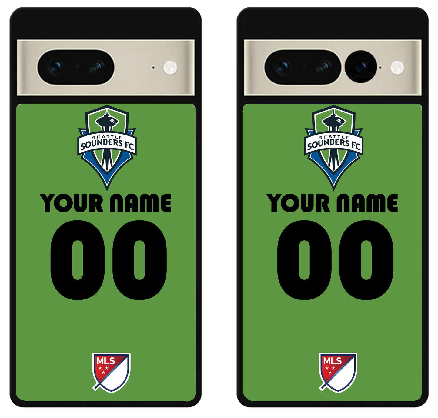 Custom Personalized Seattle Sounders MLS Google Pixel 7 | 7 Pro Case