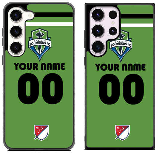 Custom Personalized Seattle Sounders MLS Samsung Galaxy S23 | S23+ | S23 Ultra Case