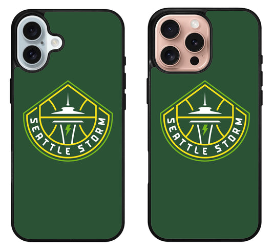 Seattle Storm Logo iPhone 16 | 16 Plus | 16 Pro | 16 Pro Max Case