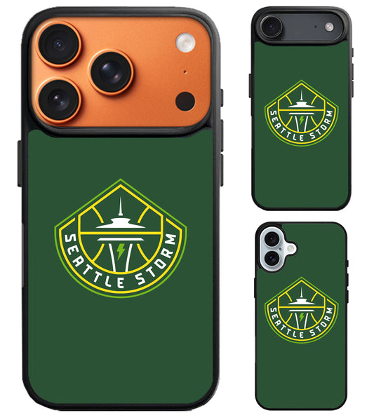 Seattle Storm Logo iPhone Air | iPhone 17 | 17 Pro | 17 Pro Max Case