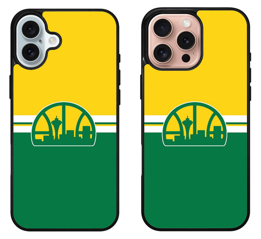 Seattle Supersonics Cover iPhone 16 | 16 Plus | 16 Pro | 16 Pro Max Case