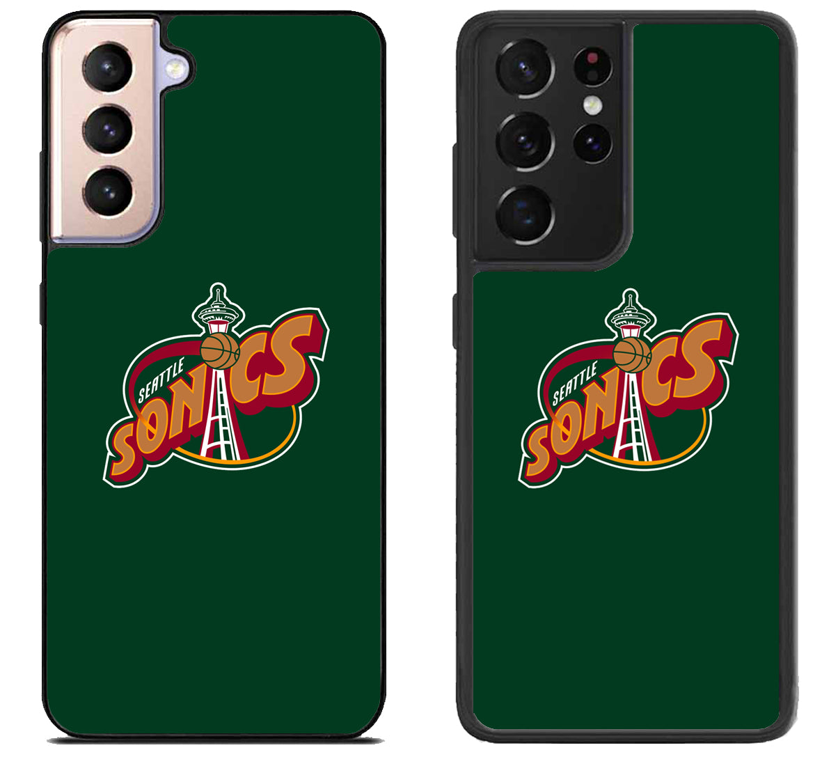 Seattle Supersonics Logo Samsung Galaxy S21 | S21 FE | S21+ | S21 Ultra Case