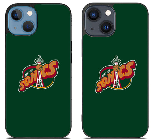 Seattle Supersonics Logo iPhone 15 | iPhone 15 Plus Case