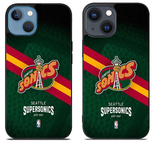 Seattle Supersonics Vintage iPhone 15 | iPhone 15 Plus Case