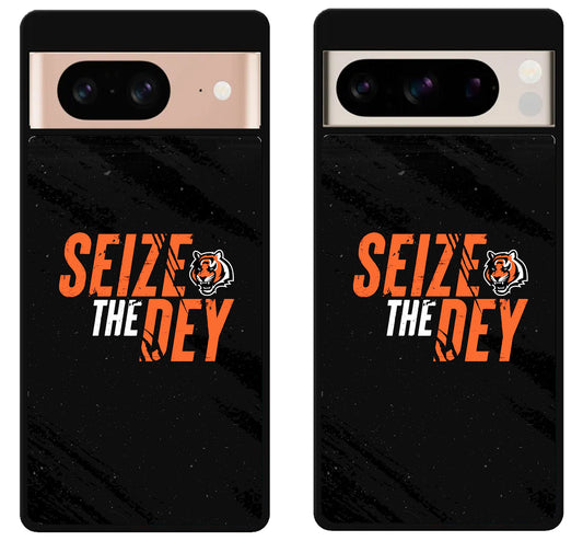 Seize The Dey Cincinnati Bengals Google Pixel 8 | 8 Pro Case