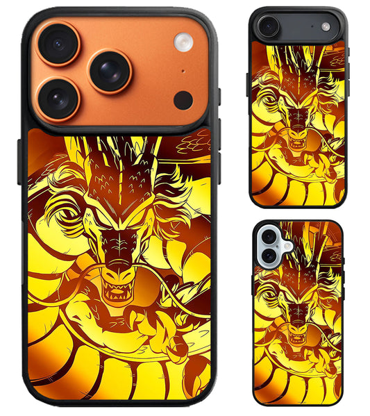 Shenron Dragon Ball Gold iPhone Air | iPhone 17 | 17 Pro | 17 Pro Max Case