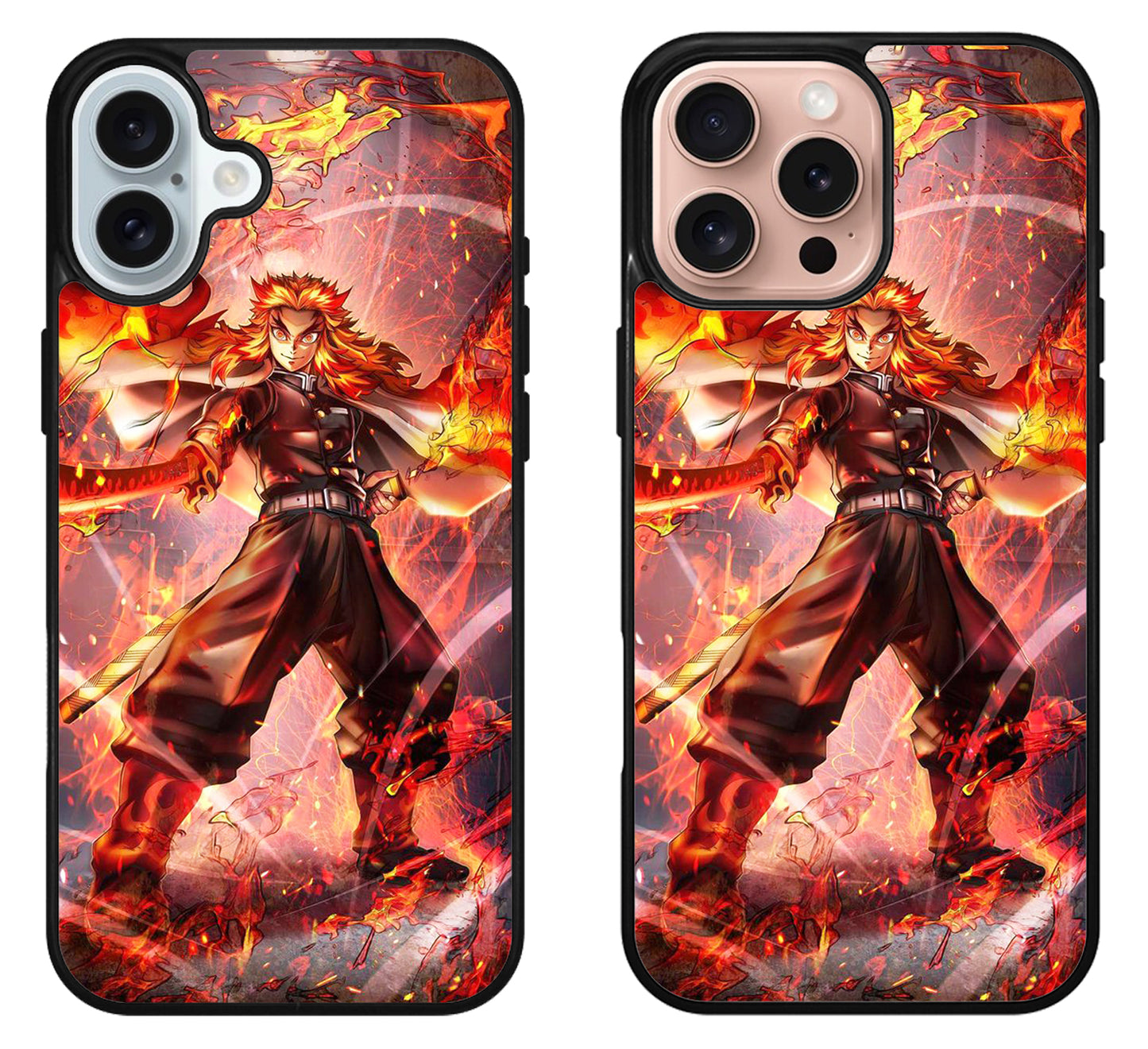 Shinjuro Rengoku demon slayer iPhone 16 | 16 Plus | 16 Pro | 16 Pro Max Case