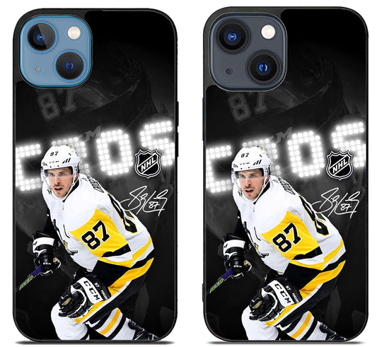 Sidney Crosby Pittsburgh Penguins Signature iPhone 15 | iPhone 15 Plus Case