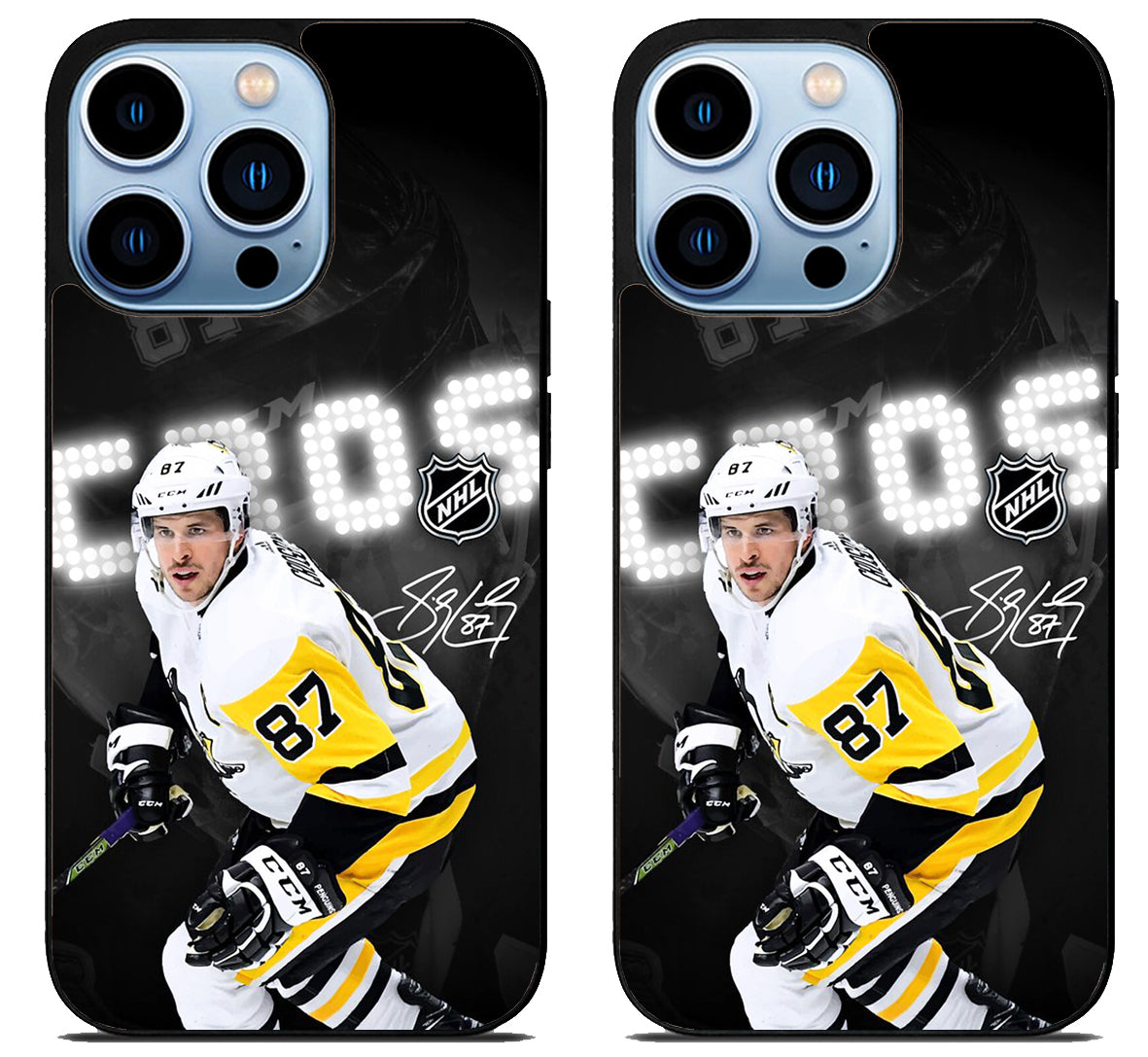 Sidney Crosby Pittsburgh Penguins Signature iPhone 15 Pro | iPhone 15 Pro Max Case