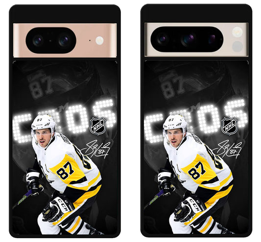 Sidney Crosby Pittsburgh Penguins Signature Google Pixel 8 | 8 Pro Case