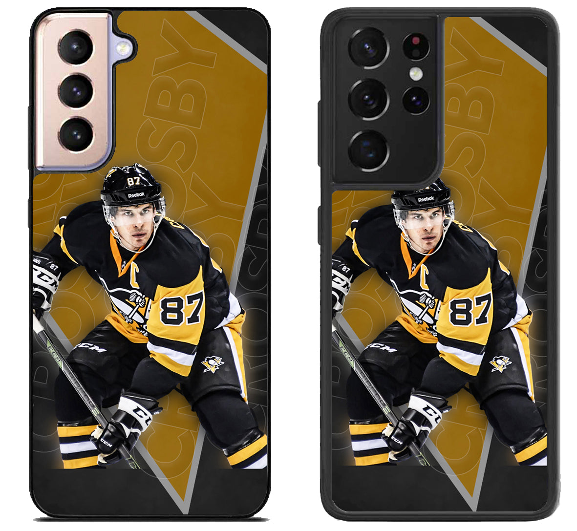 Sidney Crosby Pittsburgh Penguins Wallpaper Samsung Galaxy S21 | S21 FE | S21+ | S21 Ultra Case