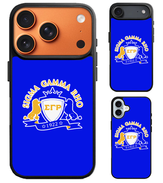 Sigma Gamma Rho Blue iPhone Air | iPhone 17 | 17 Pro | 17 Pro Max Case