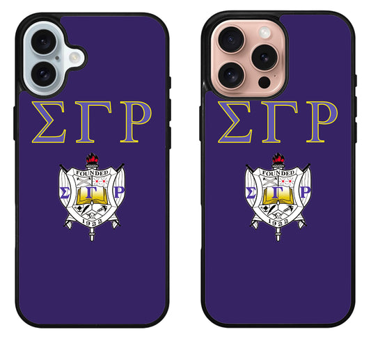 Sigma Gamma Rho Logo iPhone 16 | 16 Plus | 16 Pro | 16 Pro Max Case