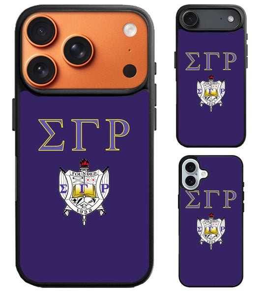 Sigma Gamma Rho Logo iPhone Air | iPhone 17 | 17 Pro | 17 Pro Max Case