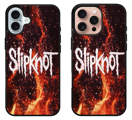 Slipknot Fire iPhone 16 | 16 Plus | 16 Pro | 16 Pro Max Case