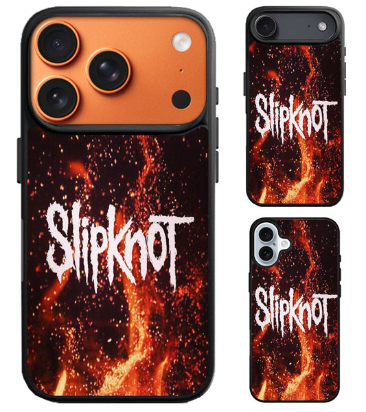 Slipknot Fire iPhone Air | iPhone 17 | 17 Pro | 17 Pro Max Case