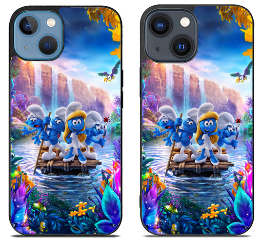 Smurfs And Friends Cover iPhone 15 | iPhone 15 Plus Case