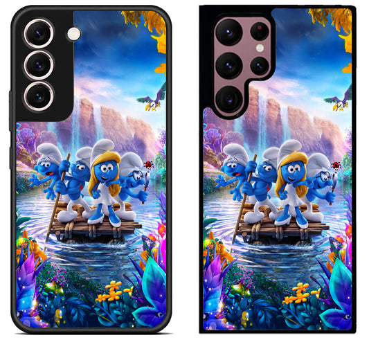 Smurfs And Friends Cover Samsung Galaxy S22 | S22+ | S22 Ultra Case