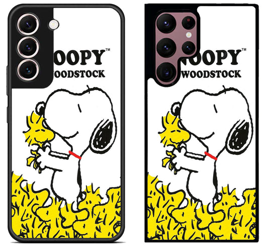 Snoopy And Woodstock Samsung Galaxy S22 | S22+ | S22 Ultra Case
