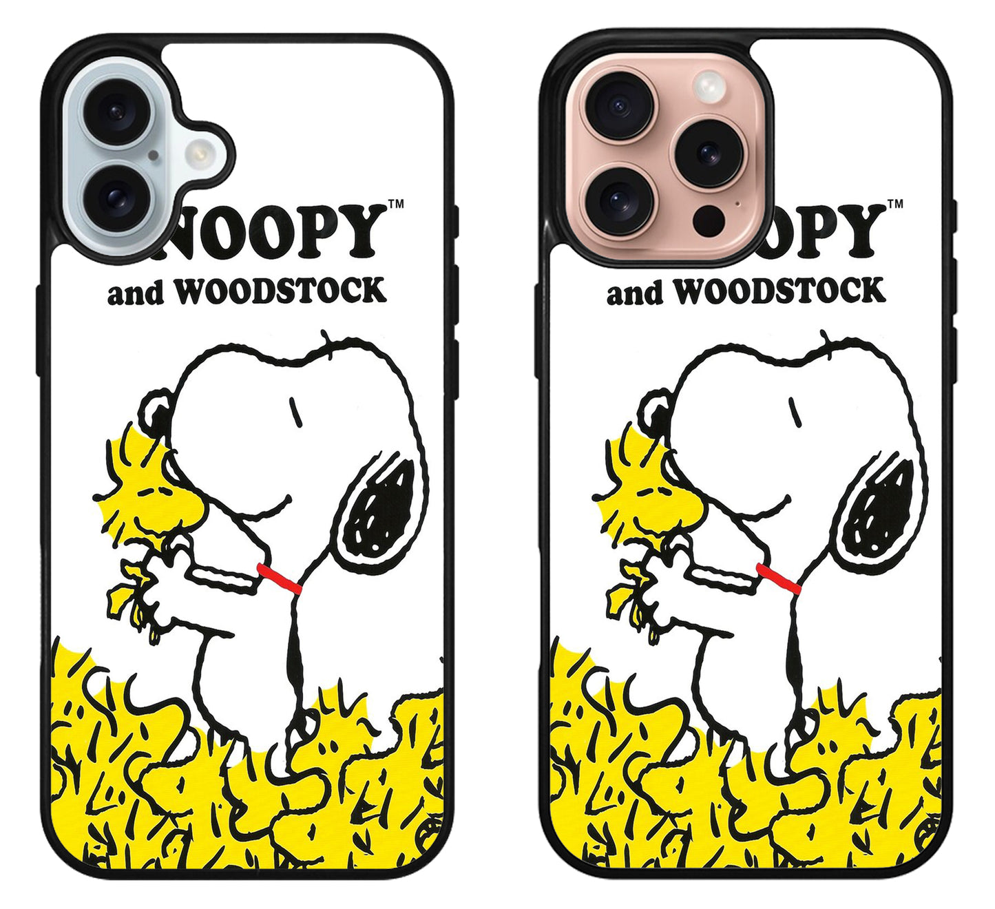 Snoopy And Woodstock iPhone 16 | 16 Plus | 16 Pro | 16 Pro Max Case