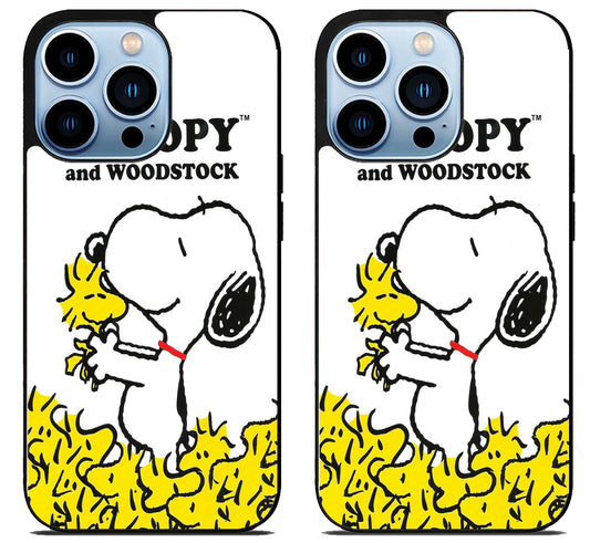 Snoopy And Woodstock iPhone 15 Pro | iPhone 15 Pro Max Case