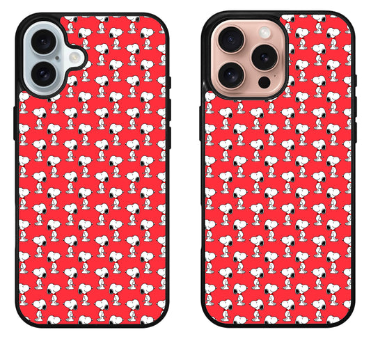 Snoopy Collage iPhone 16 | 16 Plus | 16 Pro | 16 Pro Max Case