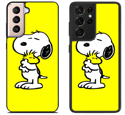Snoopy Woodstock Samsung Galaxy S21 | S21 FE | S21+ | S21 Ultra Case