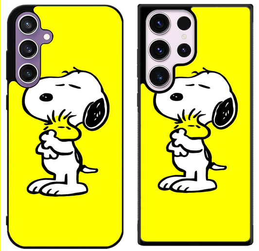 Snoopy Woodstock Samsung Galaxy S24 | S24+ | S24 Ultra Case