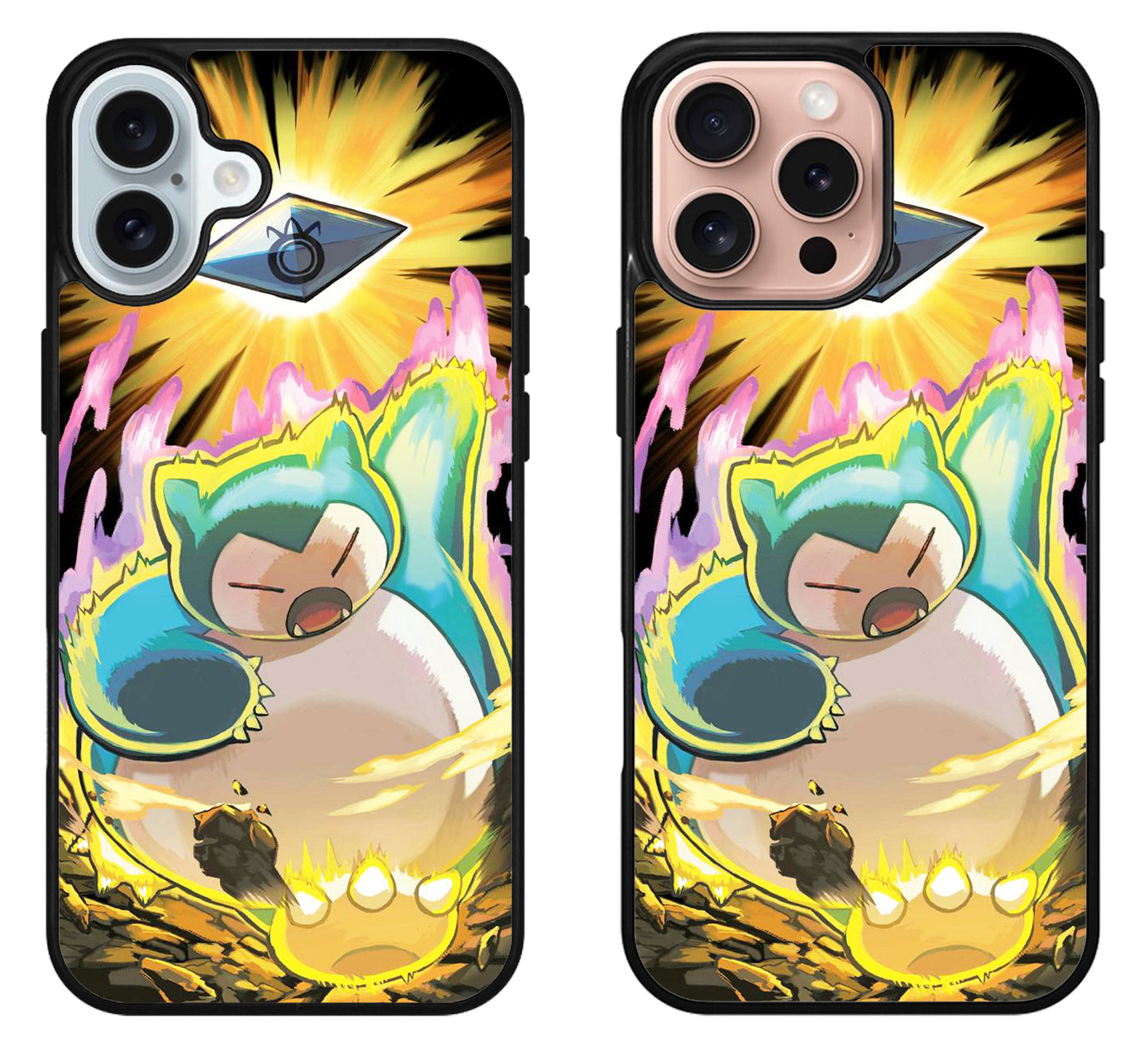 Snorlax Pokemon Cover iPhone 16 | 16 Plus | 16 Pro | 16 Pro Max Case